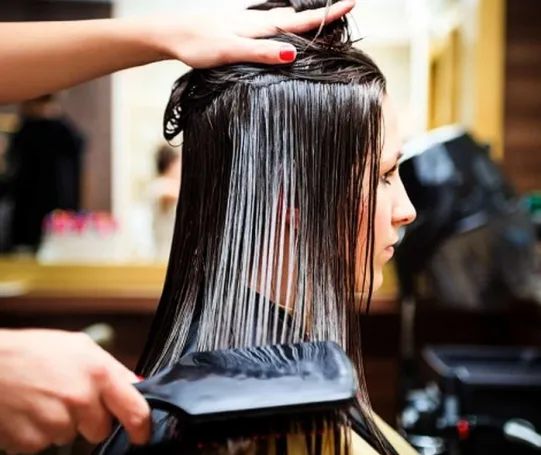 aplicacion botox cabello