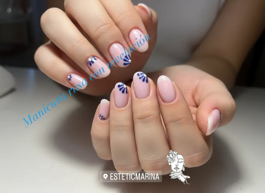 manicura rusa con nivelacion